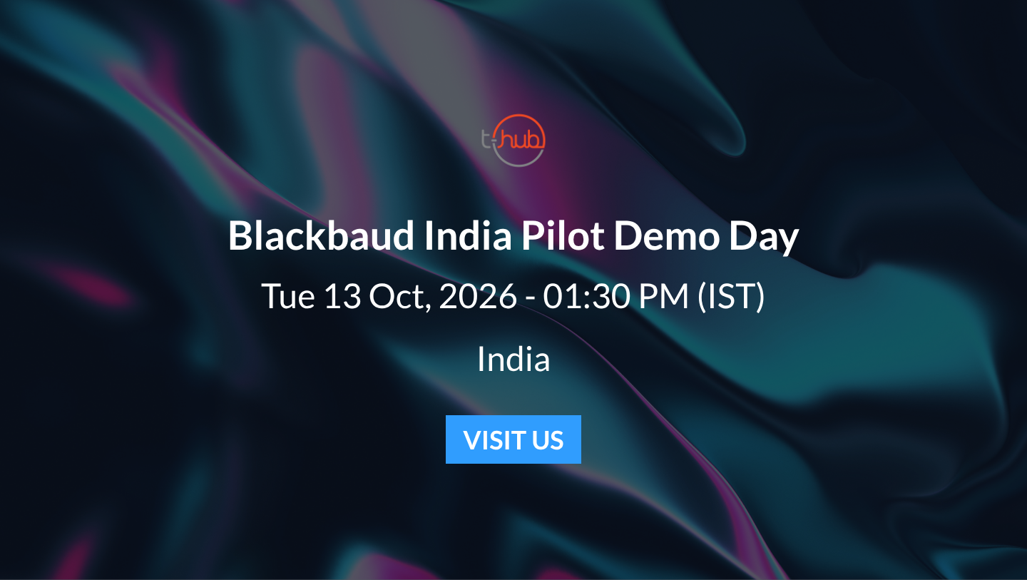 Blackbaud India Pilot Demo Day